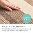 速乾ラグ フィン グリーン 185×185cm メーカー直送 ▼返品・キャンセル不可【他商品との同時購入不可】