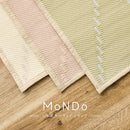 裏付き 洗えるい草風カーペット モンド 江戸間6畳 グリーン メーカー直送 ▼返品・キャンセル不可【他商品との同時購入不可】