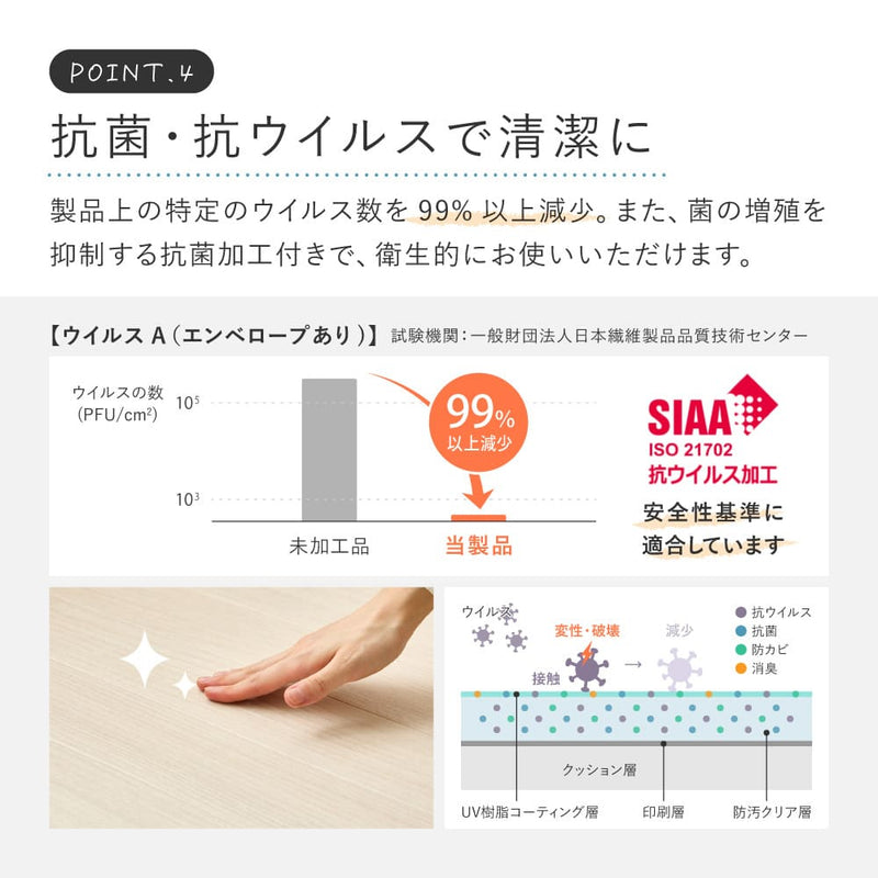 ペット対応 クッションフロア モルタル 90×150 メーカー直送 ▼返品・キャンセル不可【他商品との同時購入不可】
