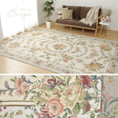 ゴブランシェニールラグ ブーケ 約230×330cm ベージュ 【直送品】 返品・キャンセル・他商品と同時購入は不可