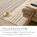 綿混タフトラグ モーリム 約185×185cm グレー メーカー直送 ▼返品・キャンセル不可【他商品との同時購入不可】