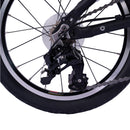 ダホン int. ティービーエム ラギット16インチ マットブラック メーカー直送 ▼返品・キャンセル不可【他商品と同時購入不可