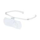 メガネルーペII HF-60DE レンズ2枚組 クリア 【直送品】 返品・キャンセル・他商品と同時購入は不可