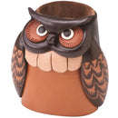 本革メガネスタンド ふくろう Z91290 【直送品】 返品・キャンセル・他商品と同時購入は不可