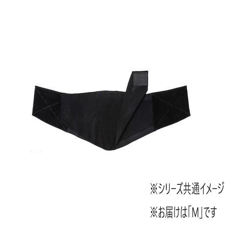 腰部ベルト ランバックスリム ブラック M 033973 メーカー直送 ▼返品・キャンセル不可【他商品との同時購入不可】