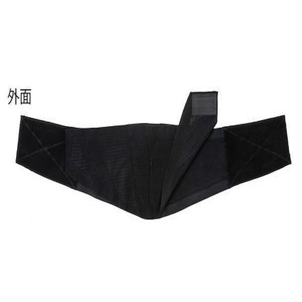 腰部ベルト ランバックスリム ブラック LL 033975 メーカー直送 ▼返品・キャンセル不可【他商品との同時購入不可】