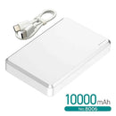大橋産業 準固体モバイルバッテリー 10000mAh MAG WH No.8006