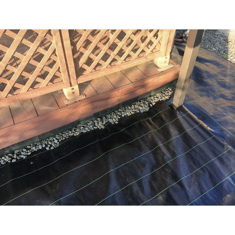 Dio 防草シート ハイグレード8年 黒 0.5m×50m メーカー直送 ▼返品・キャンセル不可【他商品との同時購入不可】