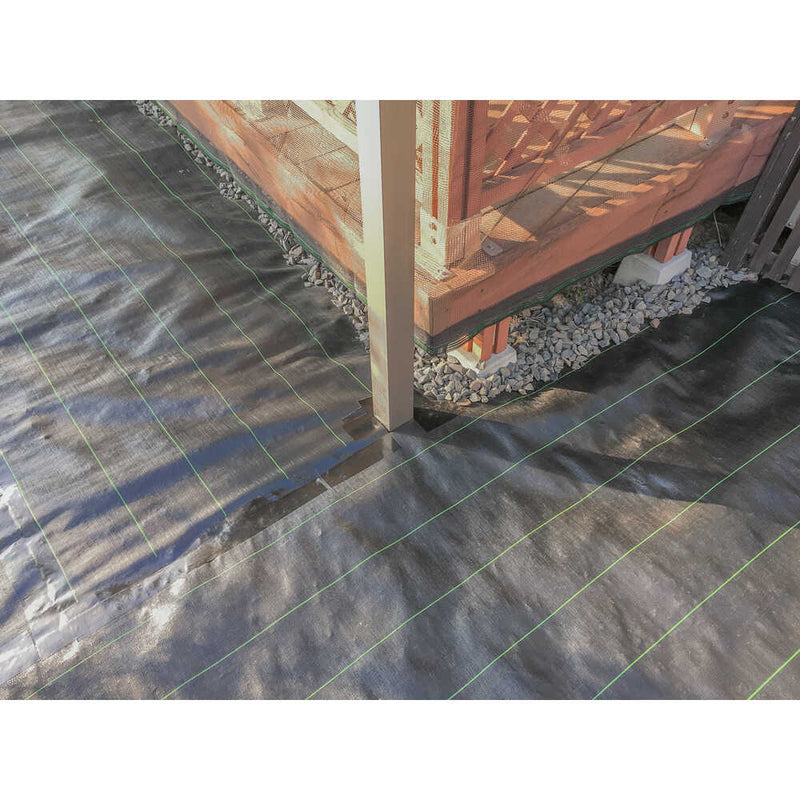 Dio 防草シート ハイグレード8年 黒 0.5m×50m メーカー直送 ▼返品・キャンセル不可【他商品との同時購入不可】