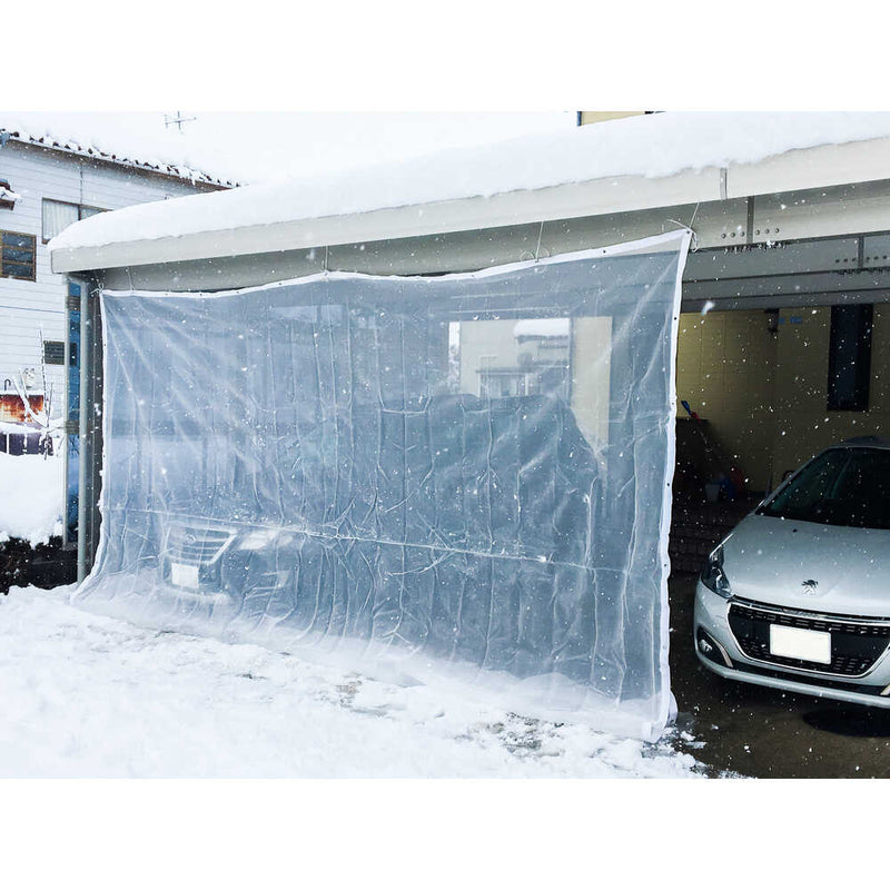 防雪・防砂ネット 白 1.8m×5.4m 413602 メーカー直送 ▼返品・キャンセル不可【他商品との同時購入不可】