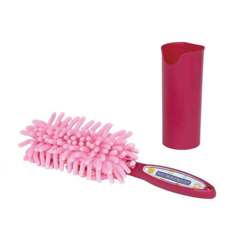 MIクリエーションズ 3WAY マイクロファイバーモップ 1個