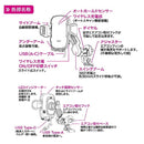 ペルシード ワイヤレス充電 自動開閉スマホホルダー エアコン取付 PPH2306