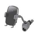 ペルシード 自動開閉ワイヤレス充電ホルダーフレキシブルBK PPH2046 1個