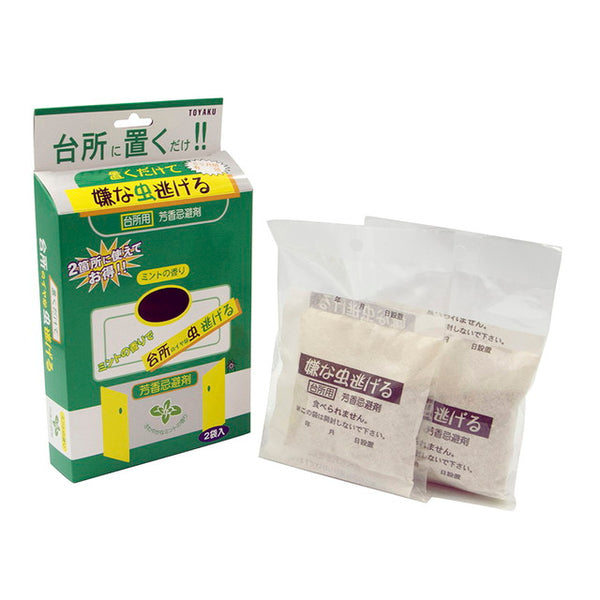 Toyaku Just place it to get rid of unwanted insects, for the kitchen, 50g x 2 bags