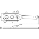 アネックス オフセットアダプター ソケットセット メーカー直送 ▼返品・キャンセル不可【他商品との同時購入不可】