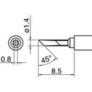 T30KN 白光 こて先／KN型 メーカー直送 ▼返品・キャンセル不可【他商品との同時購入不可】