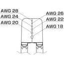 G41602 白光 ブレード 18-28AWG メーカー直送 ▼返品・キャンセル不可【他商品との同時購入不可】