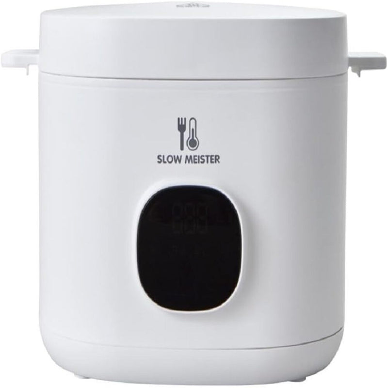 APIX スローマイスター 低温調理器 簡単操作 コンパクトサイズ レシピブック付き ホワイト ALC-750 1台