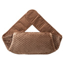 e 热水袋带 SHIZUKU 无线华夫格毛皮 连续使用时间约 2-3 小时 摩卡棕色 AEY-B50-BR 1 件