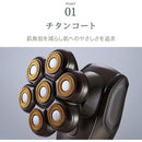 アピックス 7ヘッドボディーシェーバー ASV-B07-GY 1台