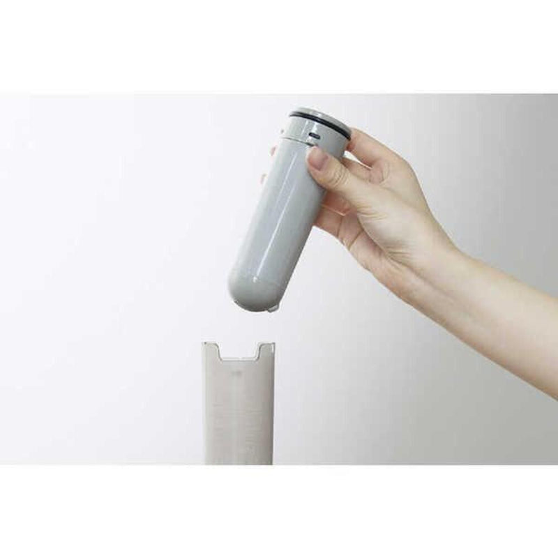 アピックス ポータブルシャワートイレ APT-100-GY 携帯型トイレ 防水仕様 USB-C充電式 グレー 1台