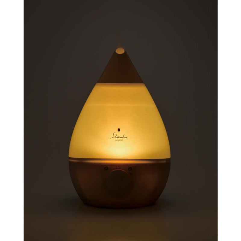 超音波式アロマ加湿器 SHIZUKU ASZ-330-WH タッチパネル式 無段階加湿量調節 自動OFF機能 ソイミルク 1台