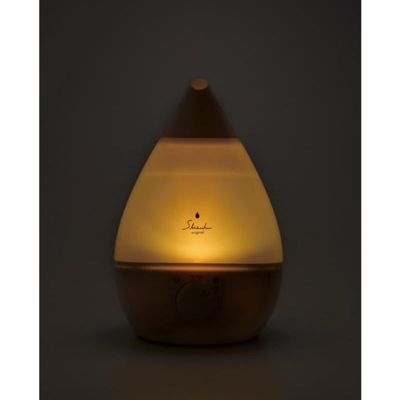 超音波式アロマ加湿器 SHIZUKU ASZ-330-WH タッチパネル式 無段階加湿量調節 自動OFF機能 ソイミルク 1台