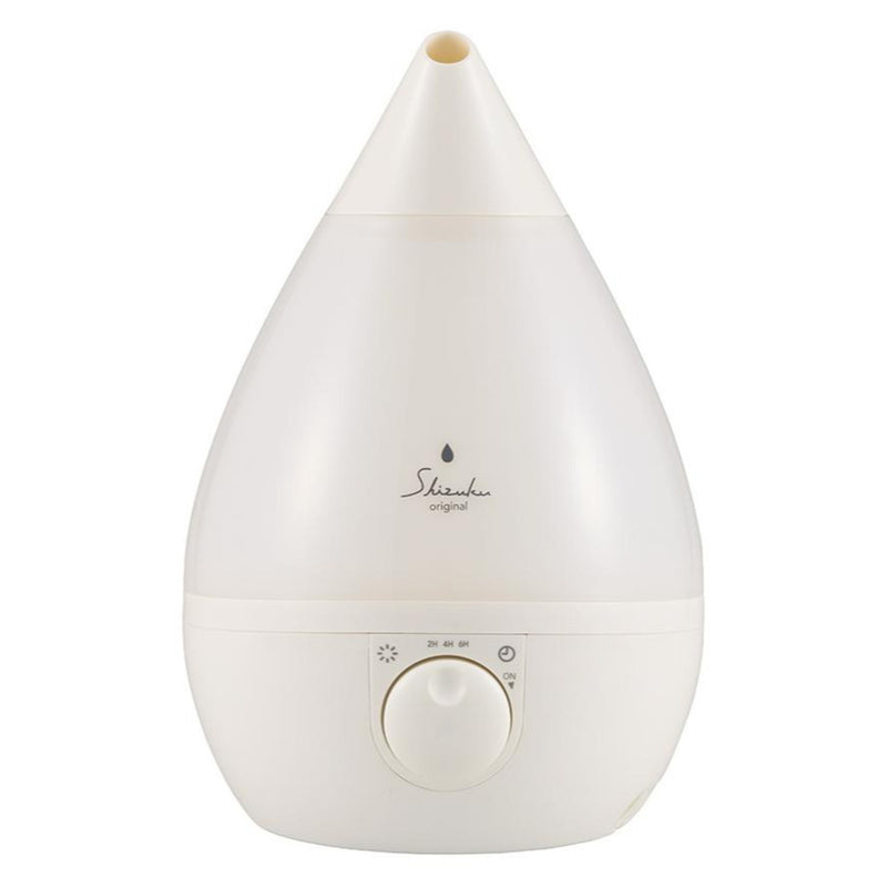 超音波式アロマ加湿器 SHIZUKU ASZ-330-WH タッチパネル式 無段階加湿量調節 自動OFF機能 ソイミルク 1台