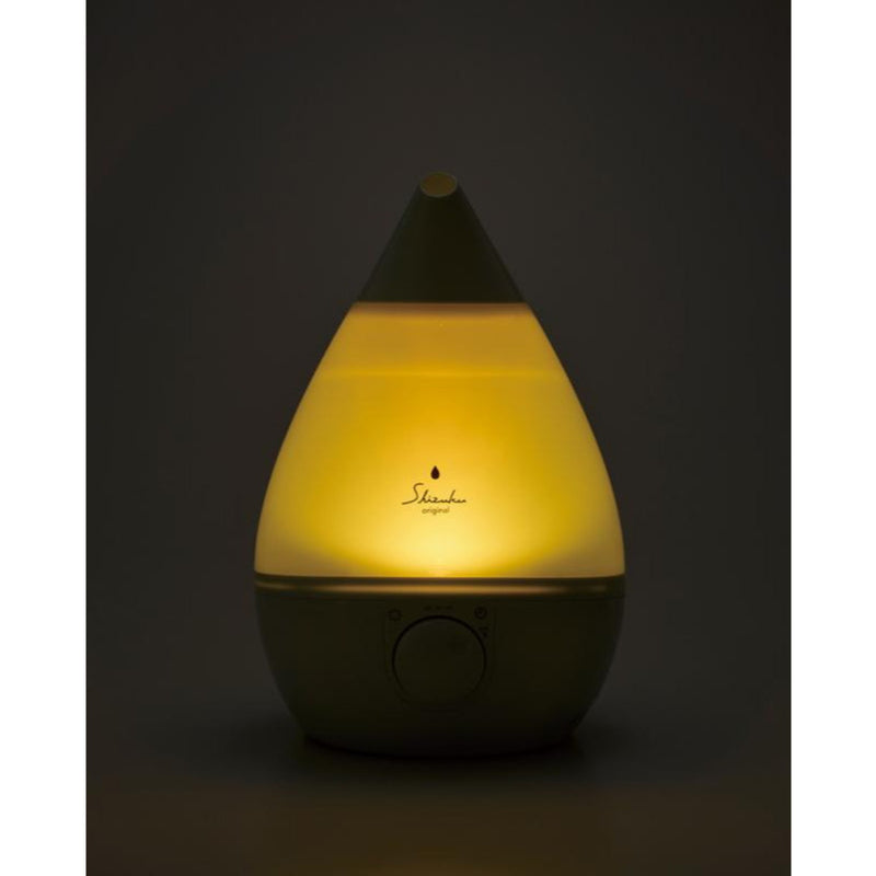 超音波式アロマ加湿器 SHIZUKU ASZ-330-GR タッチパネル式 無段階加湿量調節 自動OFF機能 グリーン 1台