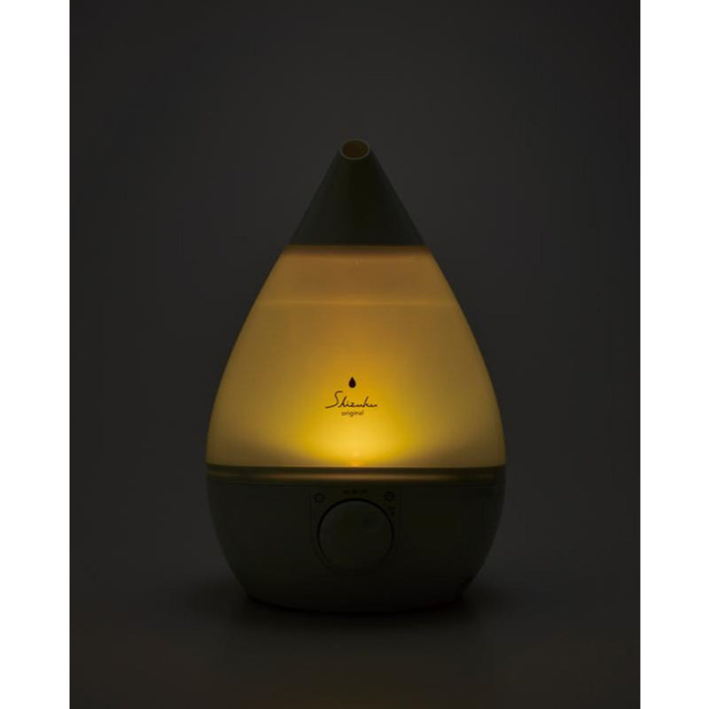 超音波式アロマ加湿器 SHIZUKU ASZ-330-GR タッチパネル式 無段階加湿量調節 自動OFF機能 グリーン 1台