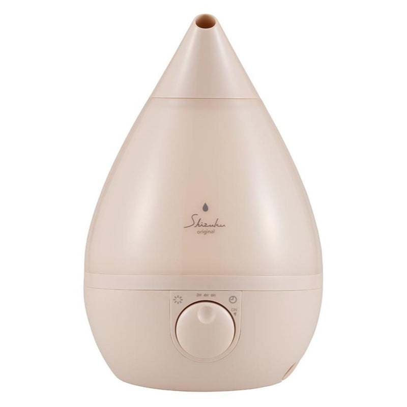 超音波式アロマ加湿器 SHIZUKU ASZ-330-PK タッチパネル式 無段階加湿量調節 自動OFF機能 ピンク 1台