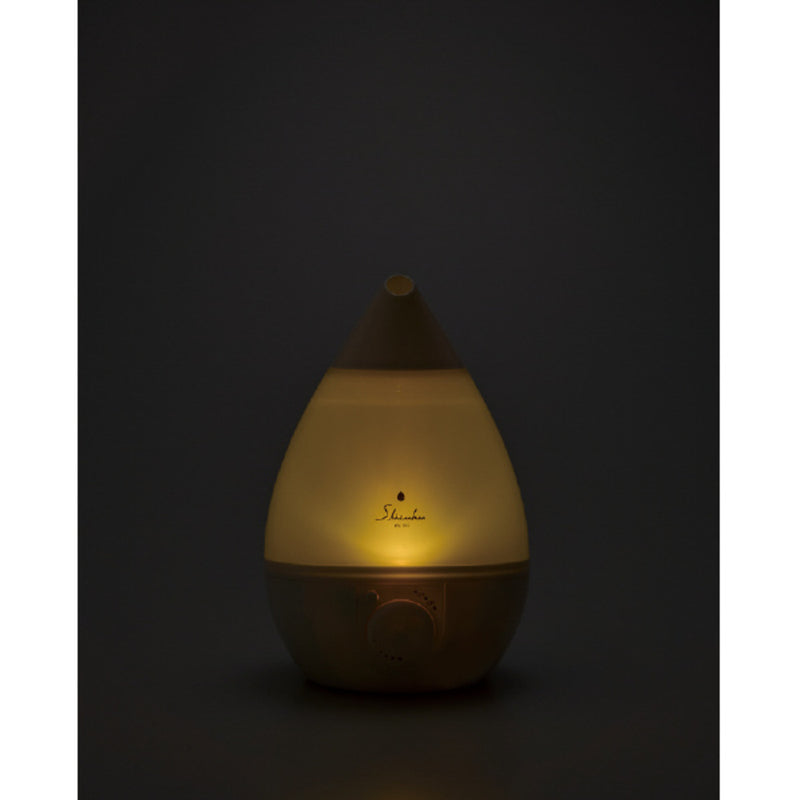 超音波式アロマ加湿器 SHIZUKU mini ASZ-150-WH タッチパネル式 無段階加湿量調節 自動OFF機能 ソイミルク 1台