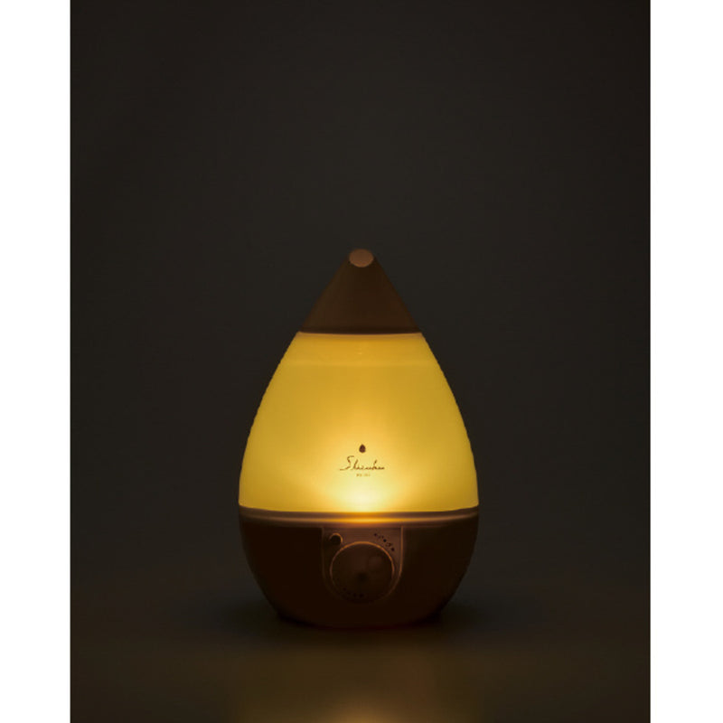 超音波式アロマ加湿器 SHIZUKU mini ASZ-150-WH タッチパネル式 無段階加湿量調節 自動OFF機能 ソイミルク 1台