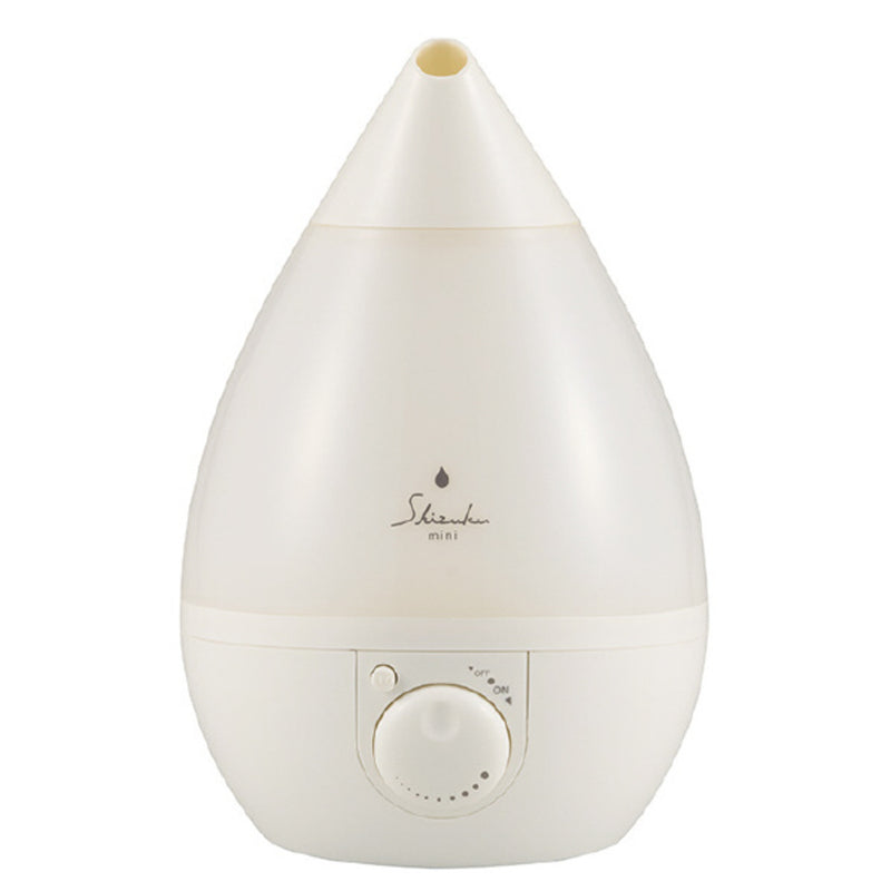 超音波式アロマ加湿器 SHIZUKU mini ASZ-150-WH タッチパネル式 無段階加湿量調節 自動OFF機能 ソイミルク 1台