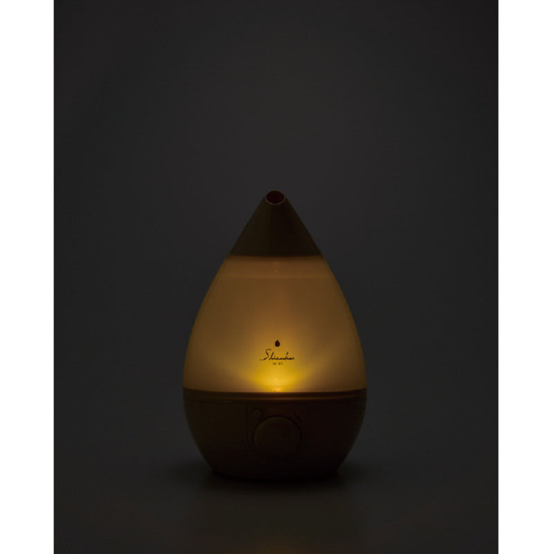 超音波式アロマ加湿器 SHIZUKU mini ASZ-150-PK タッチパネル式 無段階加湿量調節 自動OFF機能 ピンク 1台