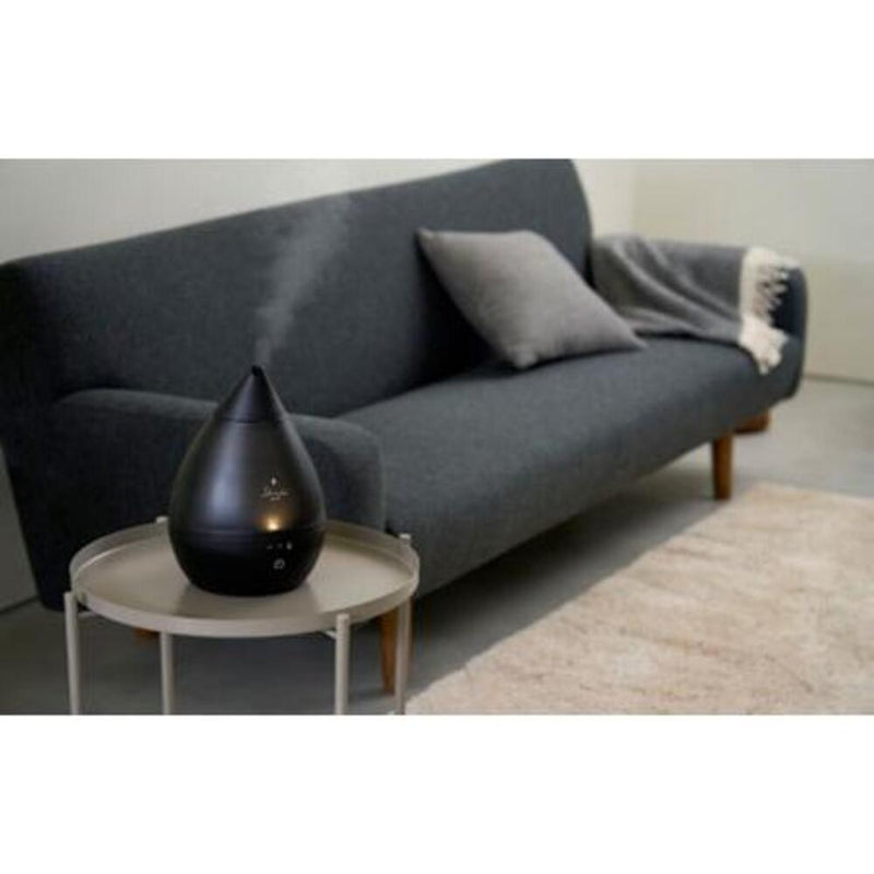 スチームファン式アロマ加湿器 SHIZUKU ASZ-240-BK ブラック 1台