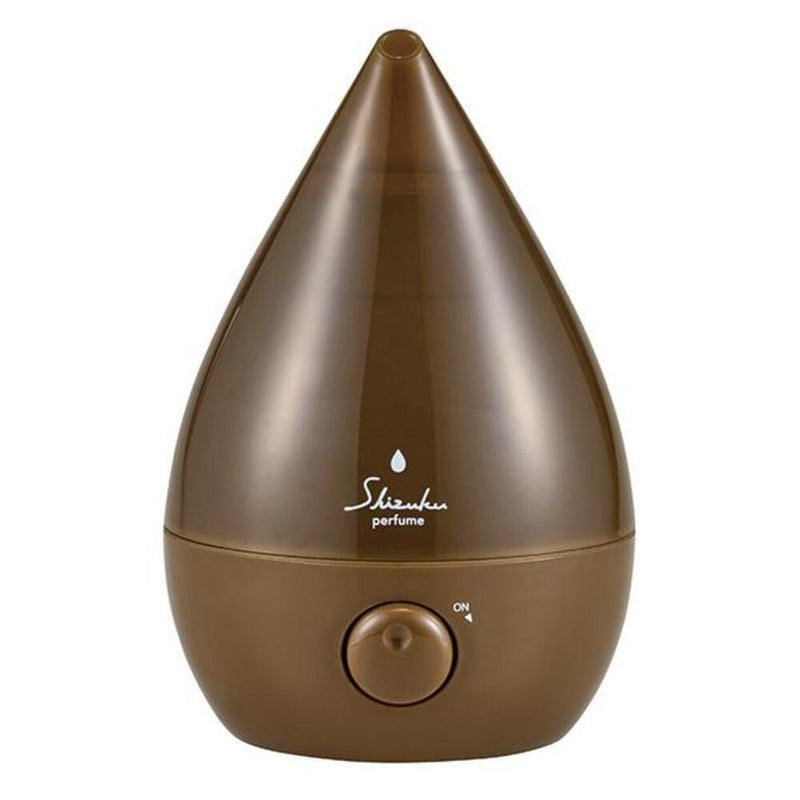 超音波式アロマ加湿器 SHIZUKU perfume ASZ-040-BR ブラウン 1台