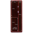 あかしや 硯箱 越前塗 ローズ（小） 1個