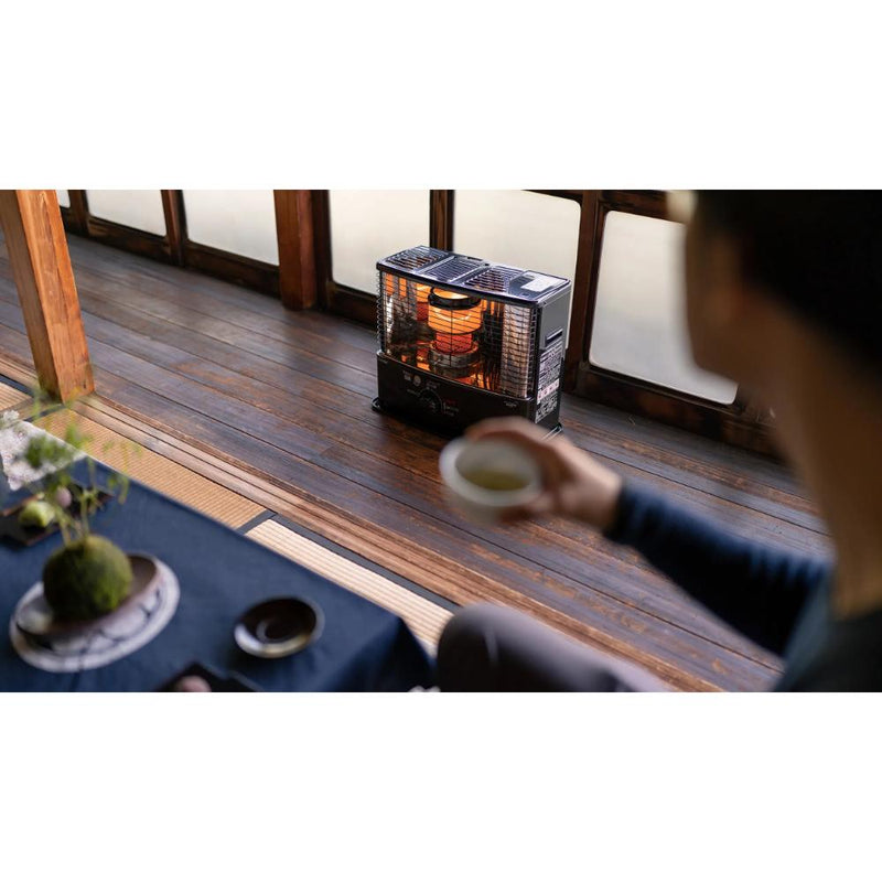 トヨトミ 石油ストーブ HRC-W3624B ダブルクリーン メーカー直送 ▼返品・キャンセル不可【他商品との同時購入不可】