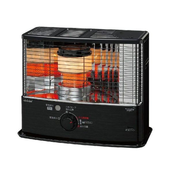 トヨトミ 石油ストーブ HRC-W3624B ダブルクリーン メーカー直送 ▼返品・キャンセル不可【他商品との同時購入不可】