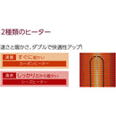 TOYOTOMI カーボン&シーズヒーター EWH-CS100P メーカー直送 ▼返品・キャンセル不可【他商品との同時購入不可】