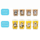 アデリア つよいこグラスM パンダ銭湯 1個