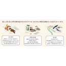 アデリア プレミアムニッポンテイスト 吉祥花鳥 酒グラス 燕と柳 1個