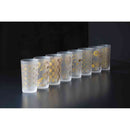 アデリア 一口ビールグラス 和小紋 麻の葉 1個