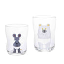 アデリア つよいこグラス S＆Mセット しろくまのパンツ 130ml×1個、185ml×1個