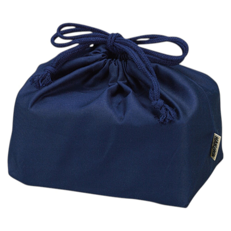 たつみや 巾着袋 大 紺