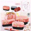 たつみや 布貼小判弁当 大 赤桜うさぎ