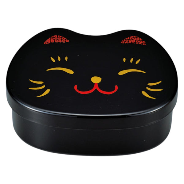 たつみや 顔のお弁当 黒猫