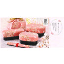 たつみや 布貼箸箱セット ピンク桜うさぎ 18．0