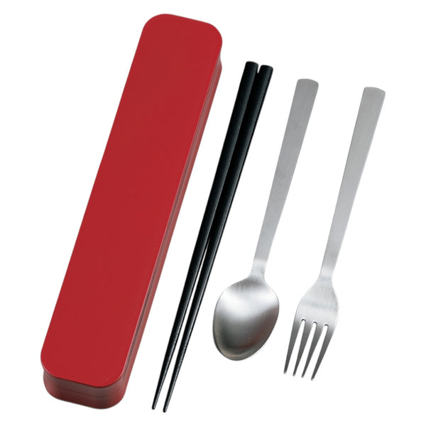 たつみや 大人のカトラリー レッド
